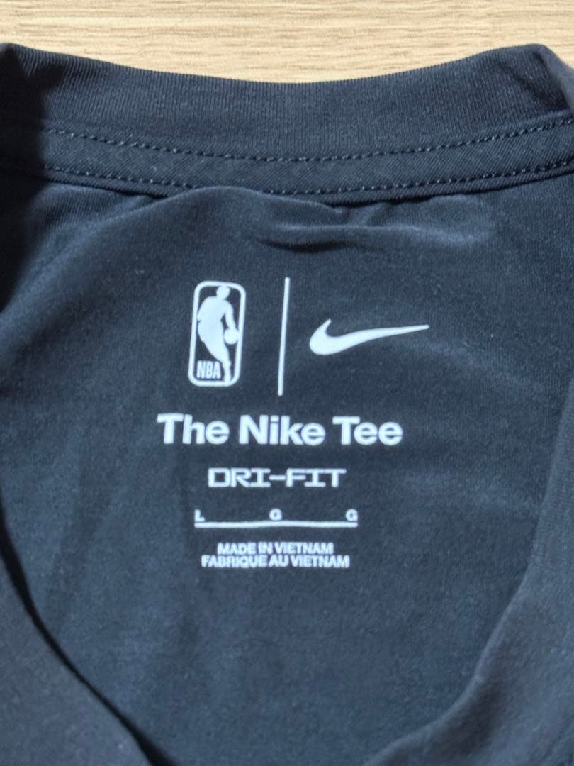 レイカーズNBA26シーズン選手支給品UsedプラクティスロングTシャツサイズL