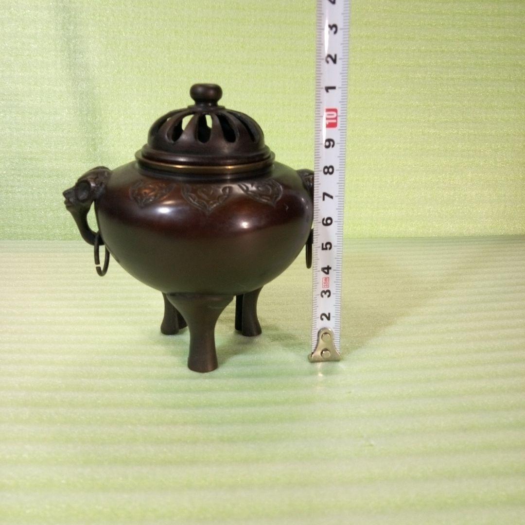 香炉　ミニ　ミニ香炉　小さい香炉　骨董　骨董品　レトロ　レア　重さ482グラム