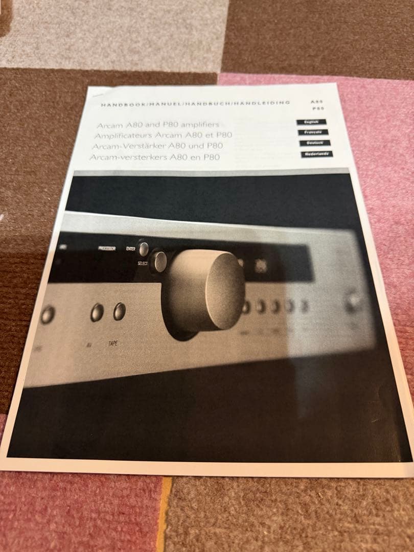 動作品　ARCAM A80 プリメインアンプ　イギリス　アーカム