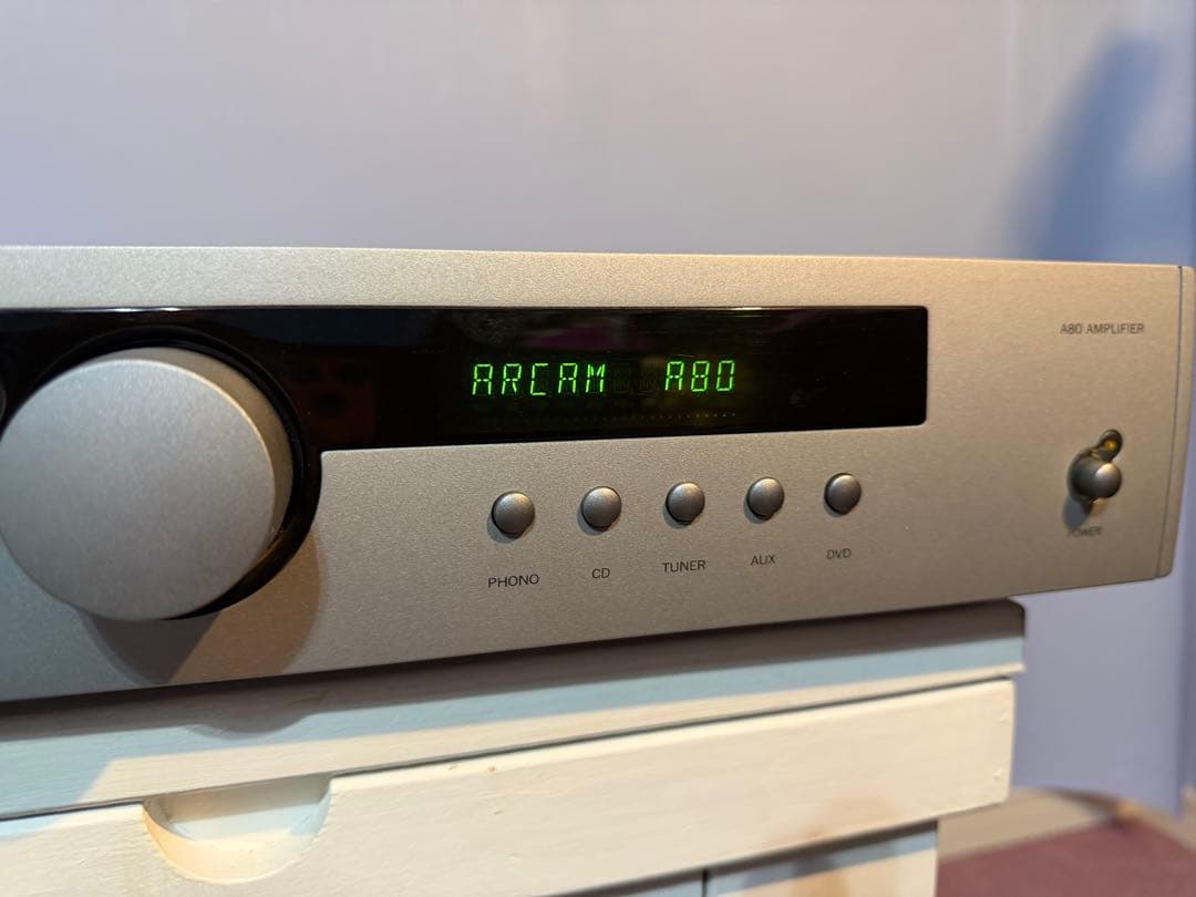 動作品　ARCAM A80 プリメインアンプ　イギリス　アーカム