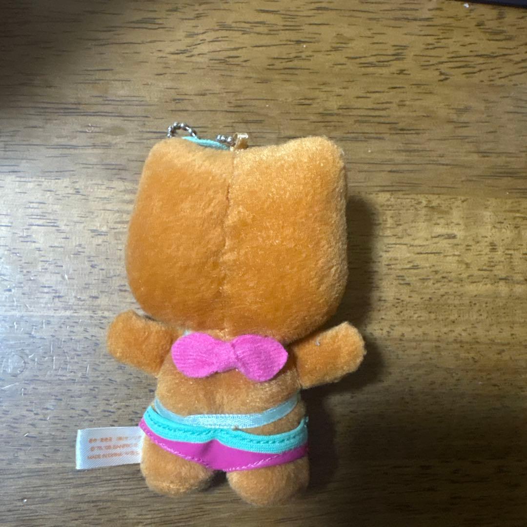 激レア 日焼けキティ ぬいぐるみストラップ トロピカルバカンスドール 2008
