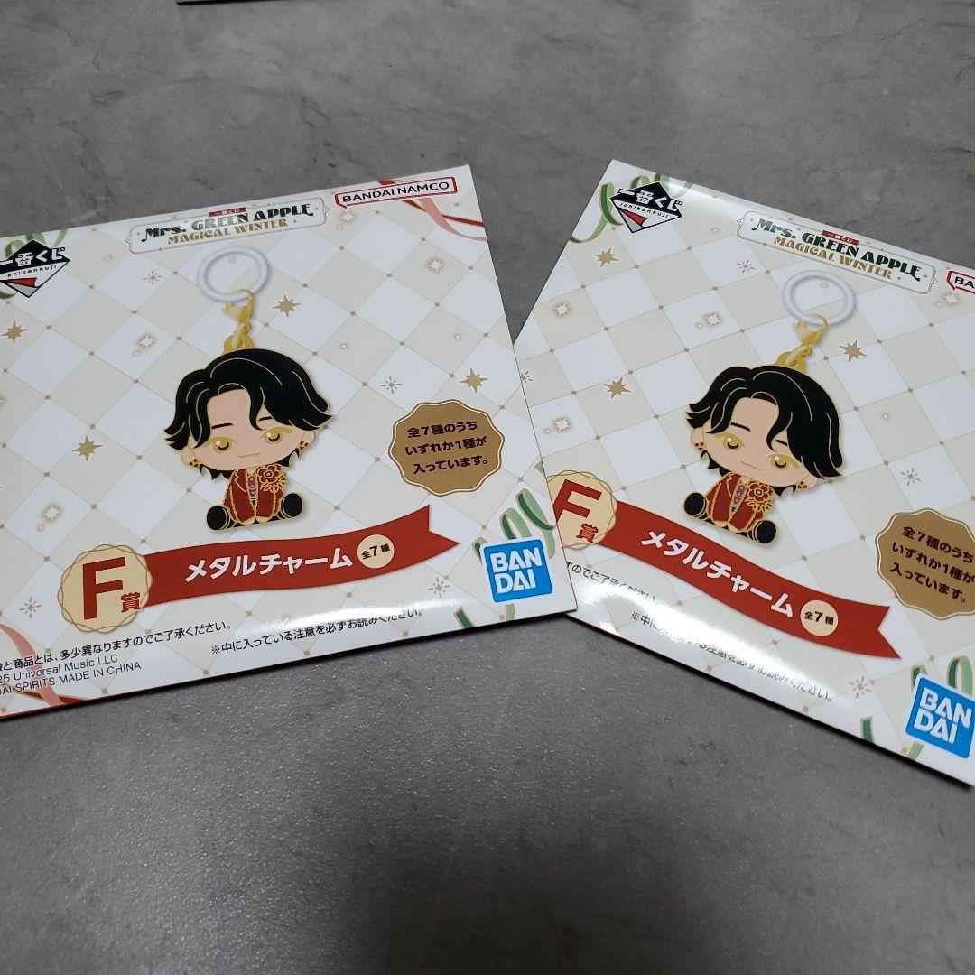 一番くじ Mrs. GREEN APPLE ラストワン賞　メタルチャームタオル付