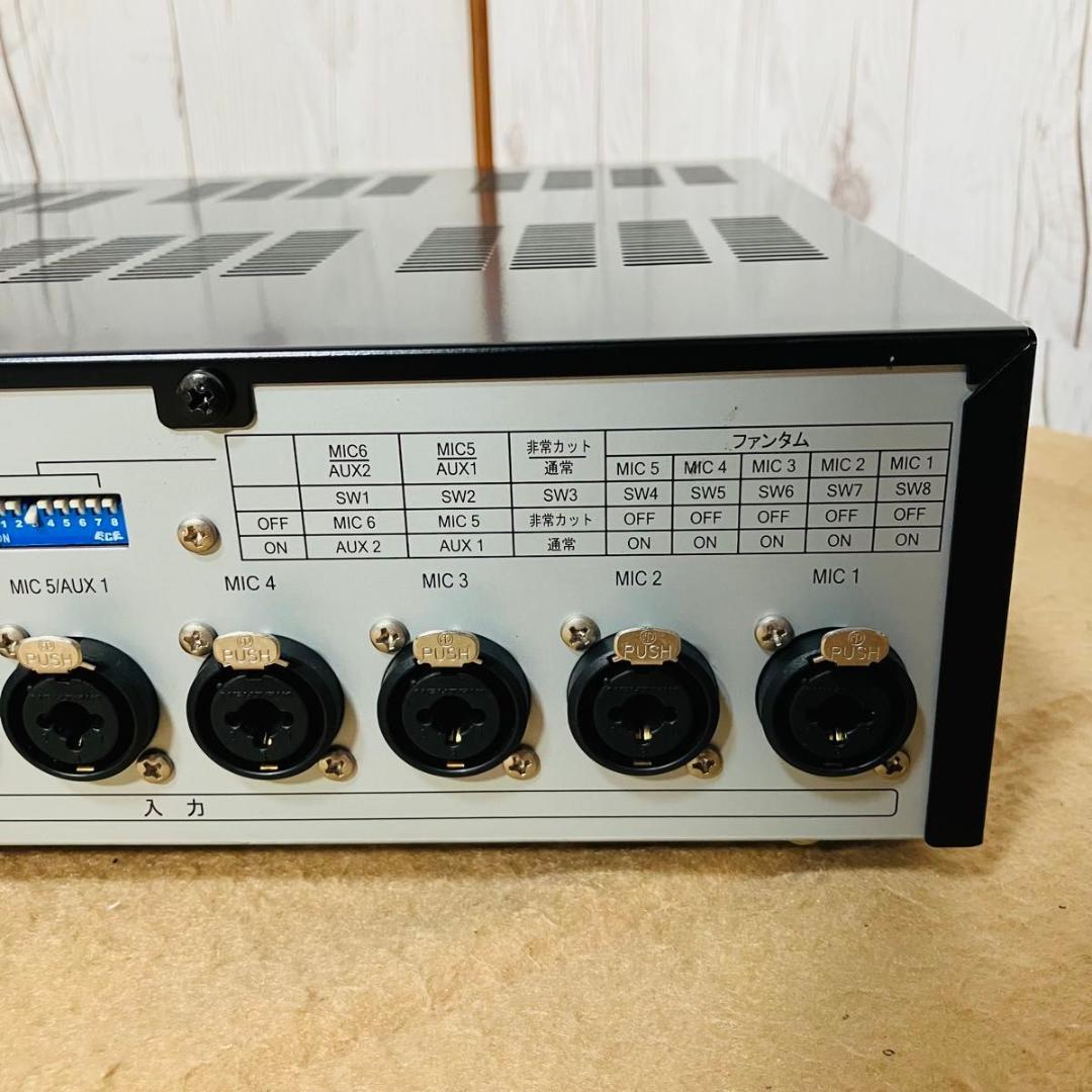 美品 TOA PAアンプ A-1712 動作品 トア オーディオ機器 おすすめ