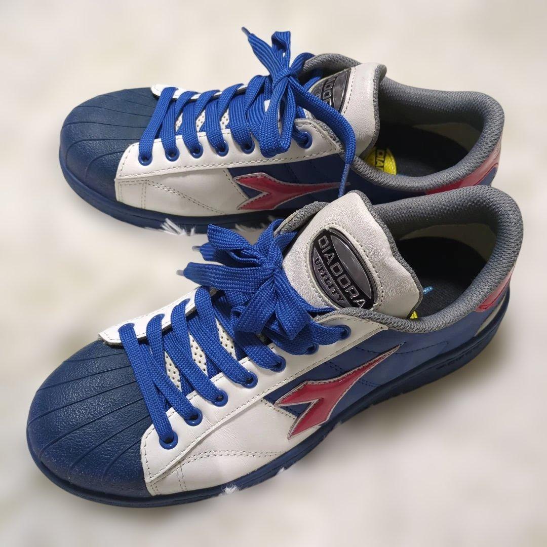 DIADORA ディアドラ 安全靴 JSAA B種 作業靴 25cm 紐靴