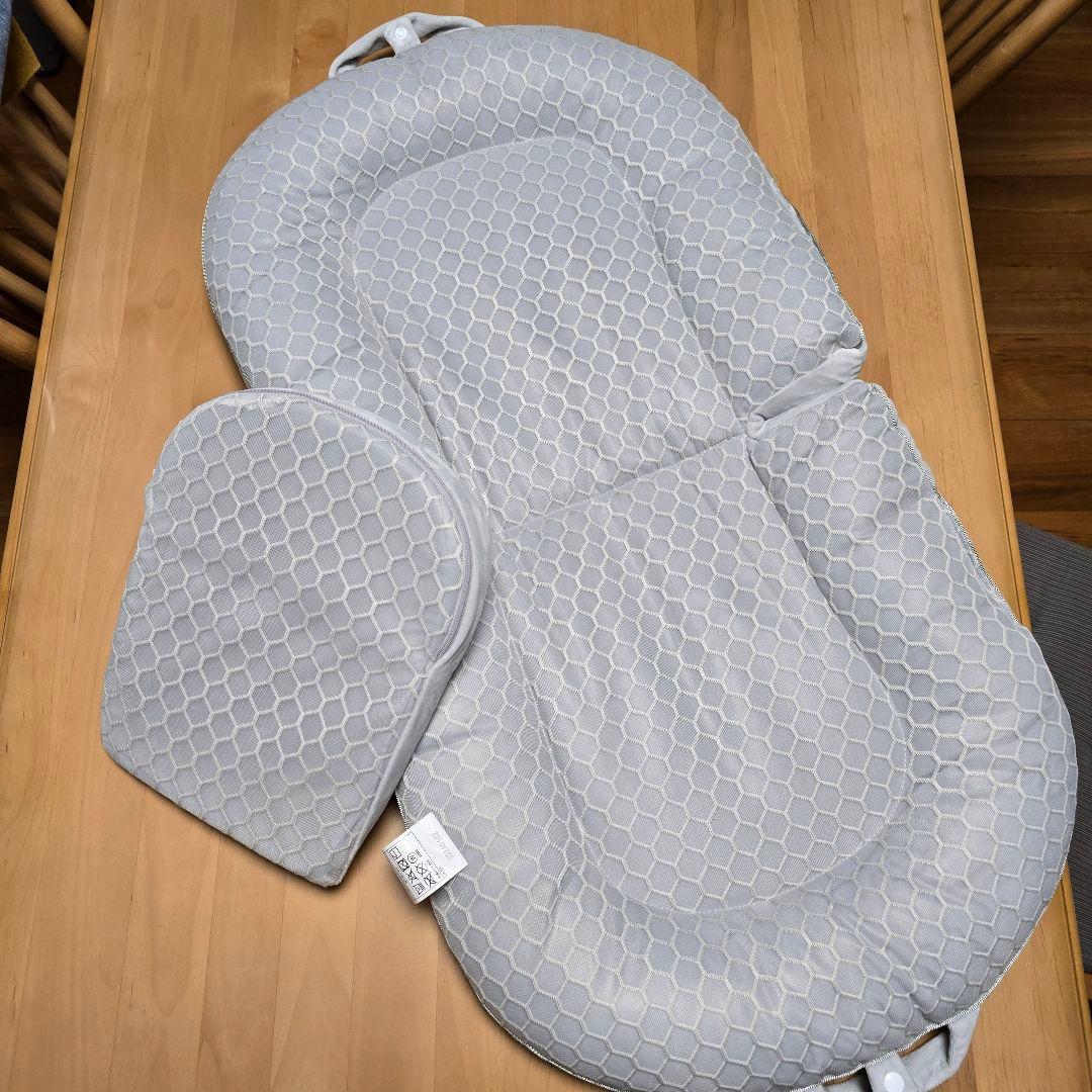 ベビーベッド HZDMJ+ニトリ ベッドインベッド