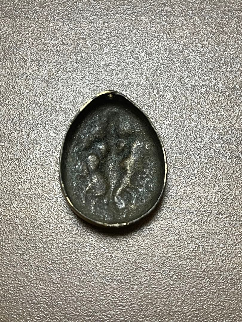 アンティーク　ゴールド　コーティング　ペンダントトップ ロザリービーツ 珍品