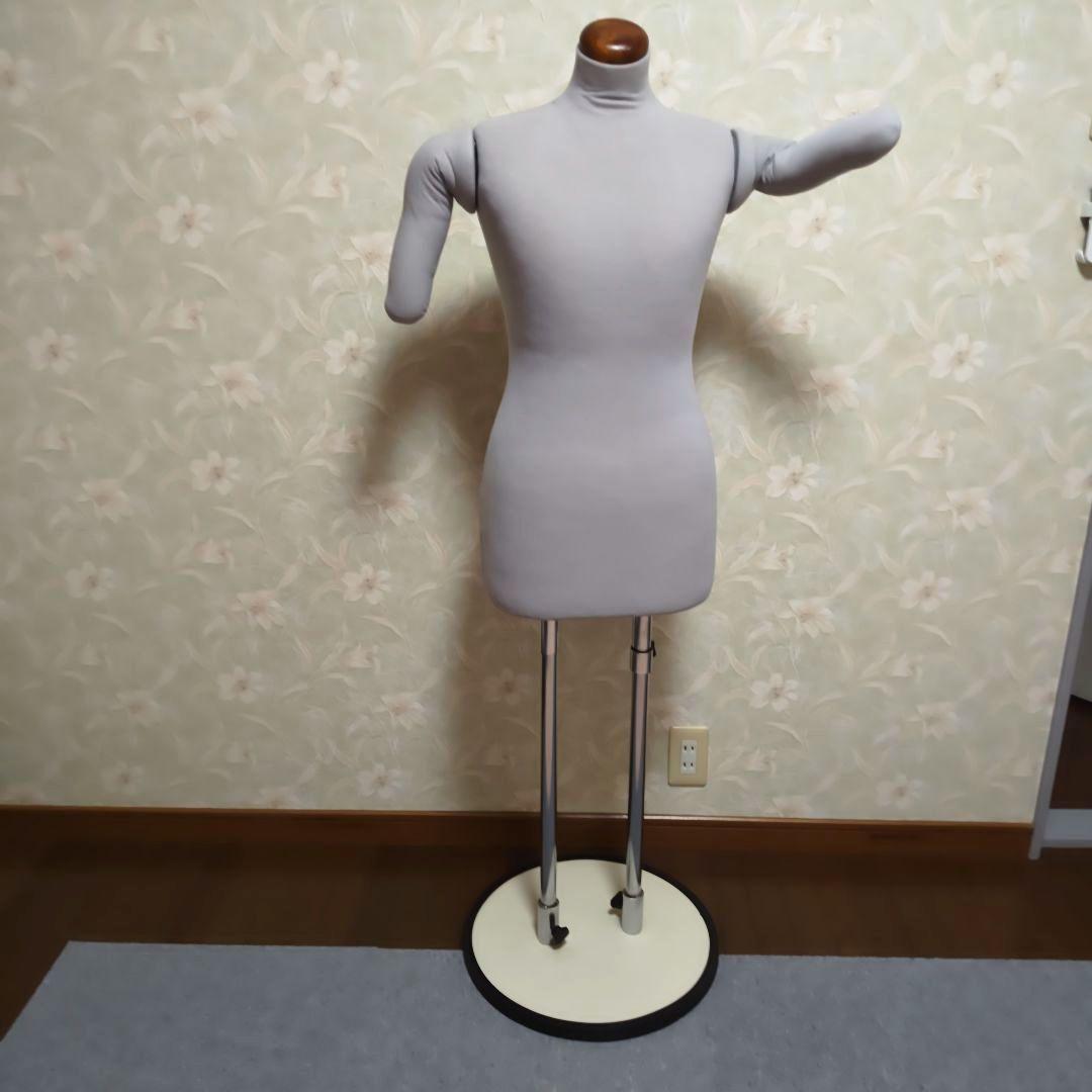 和装トルソー　着付けレッスン用等　高さ調節・ 腕付