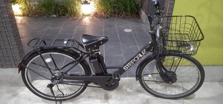 美品！早いもの勝ち！21年式ブリヂストンステップグループe　練馬区引き取り限定