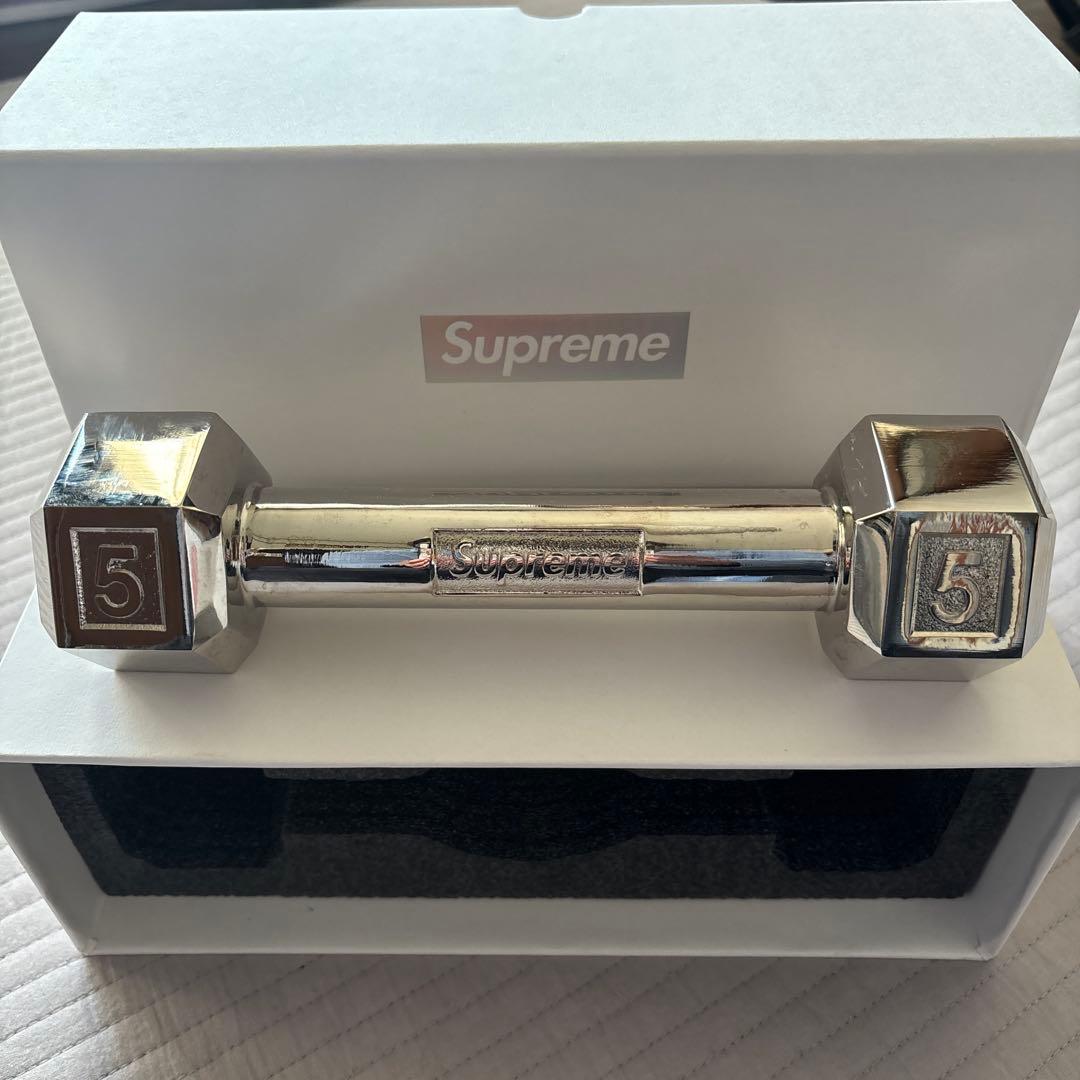 【未使用】Supreme Plated Dumbbell ダンベル AW 19