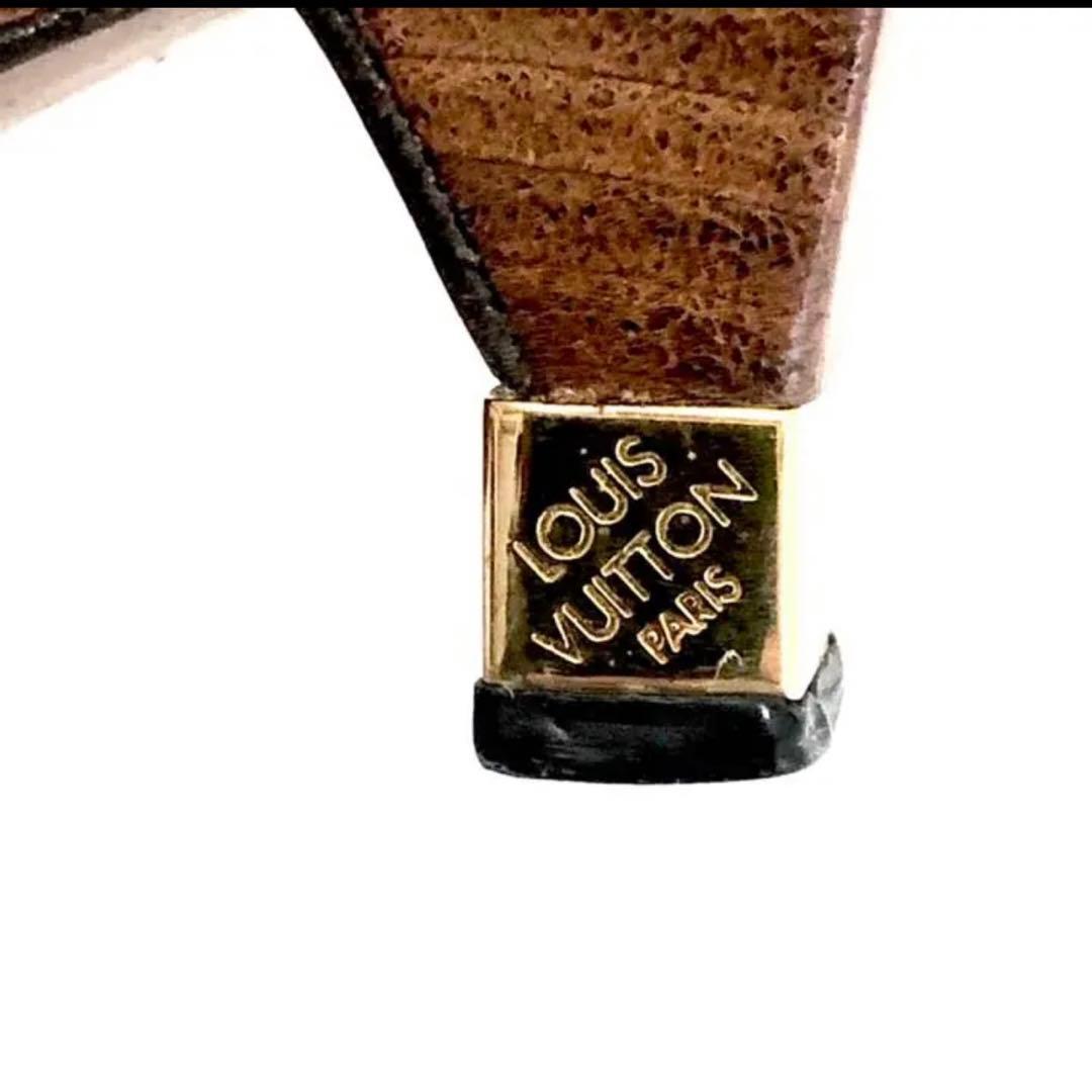 ルイヴィトン　ヴェルニ サンダル　ミュール　イエロー　エナメル　36 1/2