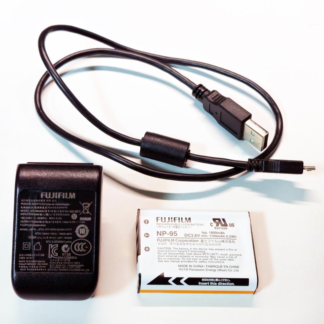 FUJIFILM X30 ブラック レンズフード付 コンデジ