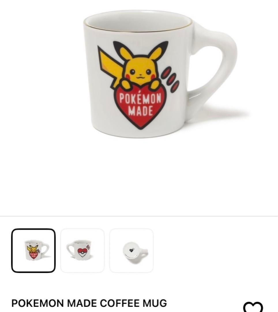 human made pokemon coffee mug マグカップ ポケモン