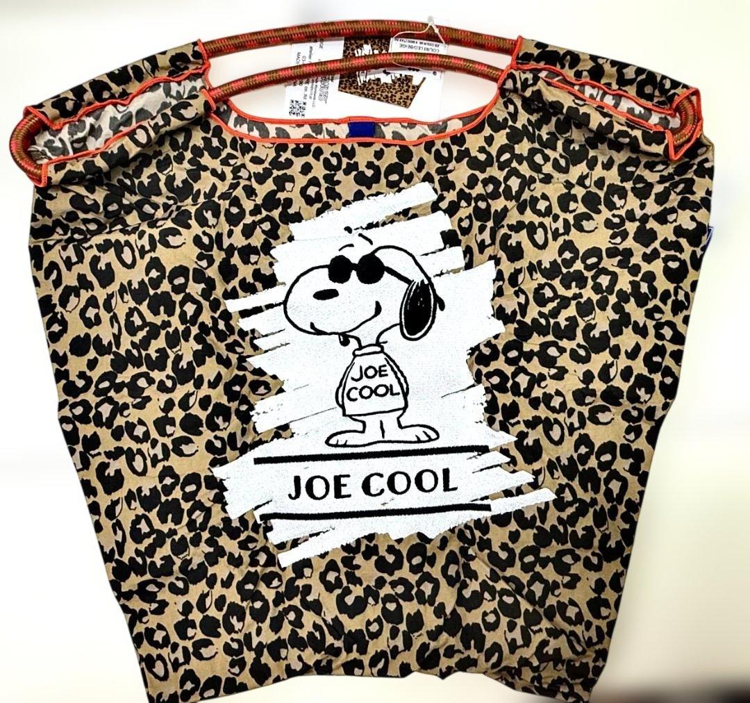 新品 大阪 限定 スヌーピー ヒョウ柄 エコバッグ Ball & Chain
