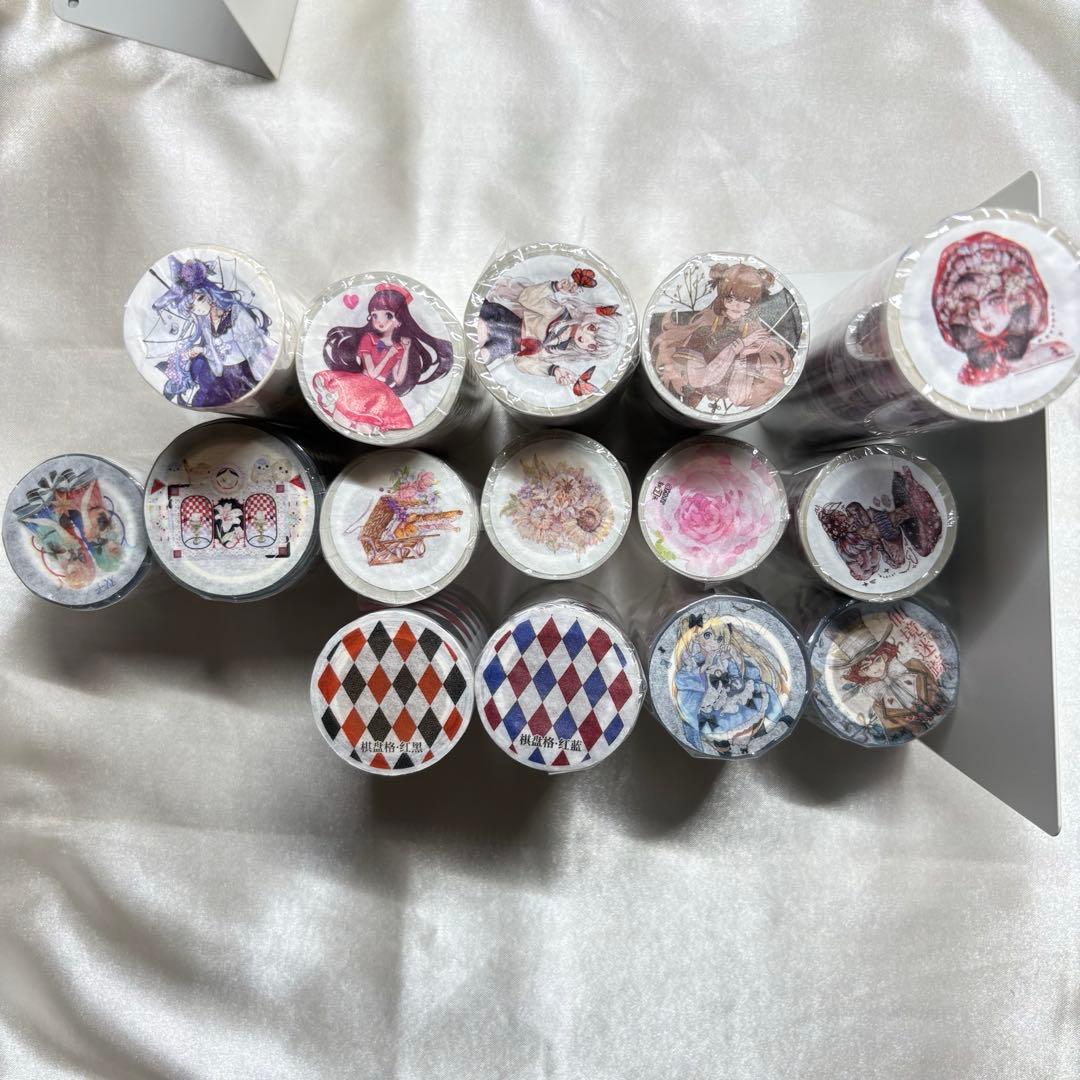 海外マステ　まとめ売り④31個セット　おまけつき　新品未開封 新七天様セット