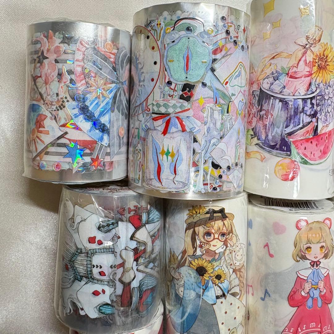 海外マステ　まとめ売り④31個セット　おまけつき　新品未開封 新七天様セット