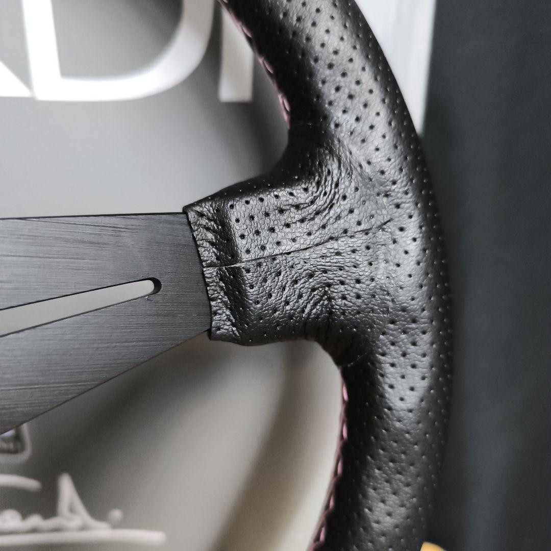 ナルディNARDI タイプ　ピンク　85mmディープ350mm