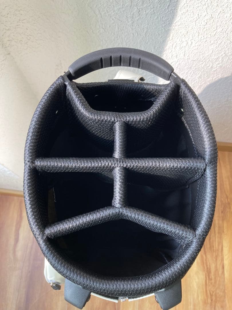 PEARLY GATES キャディバッグ ホワイト ゴルフバッグ スタンドバッグ