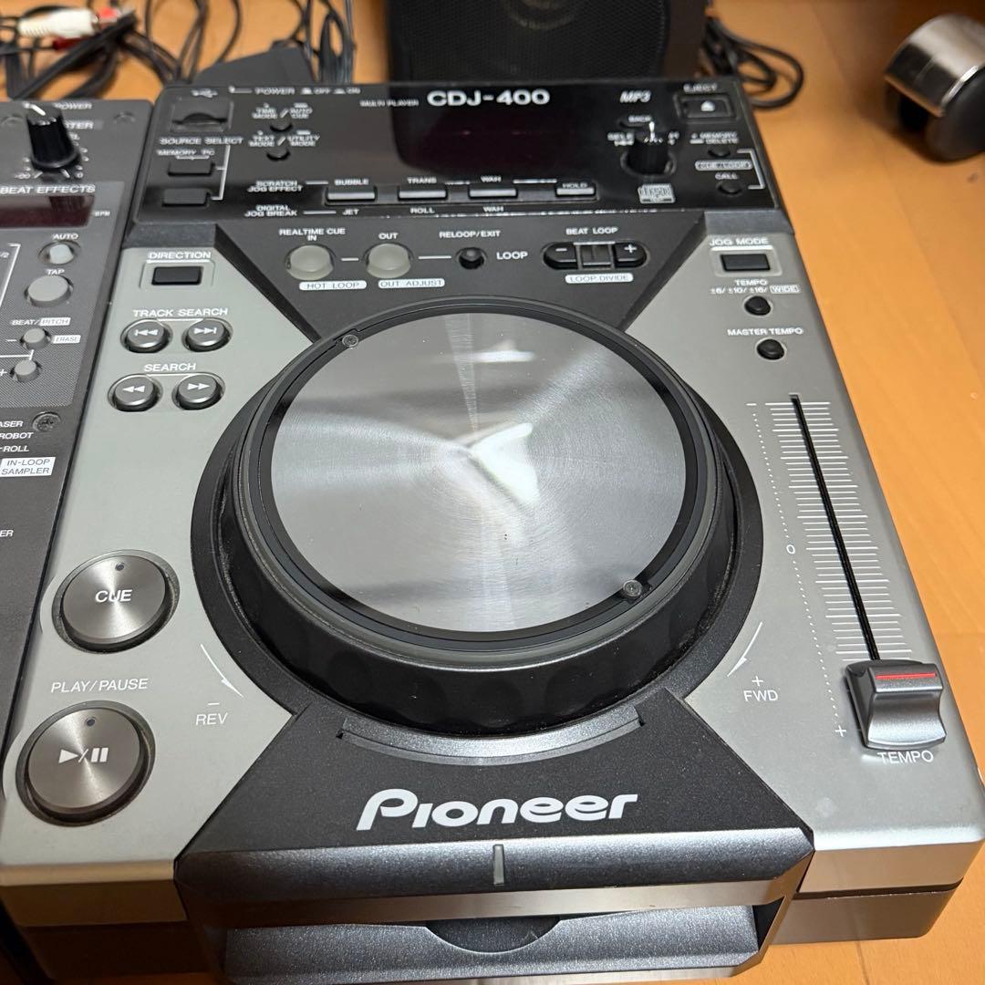 Pioneer パイオニア CDJ-400 x2 & DJM-400 セット