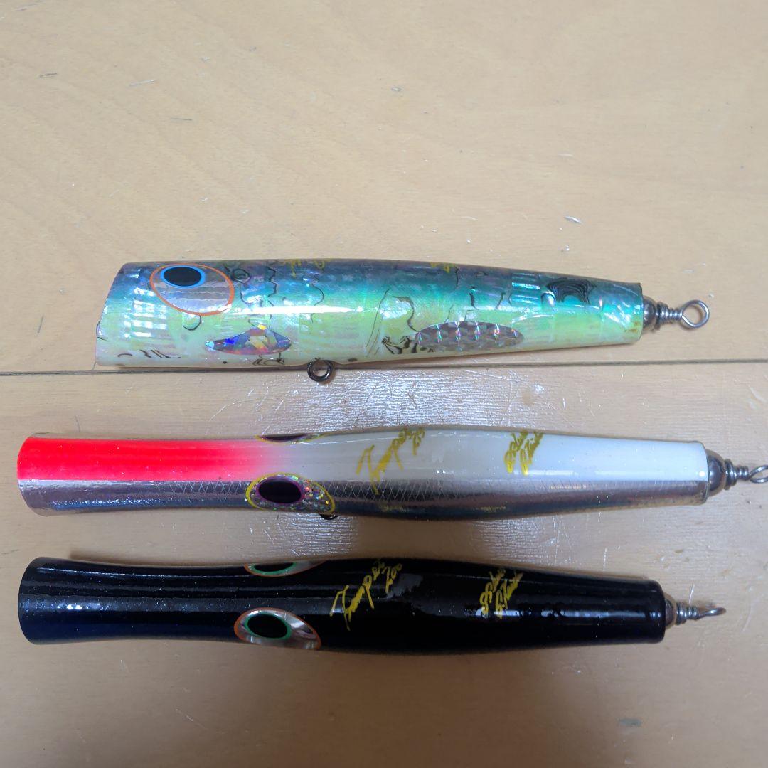 トップウォーター ルアー 3個セット