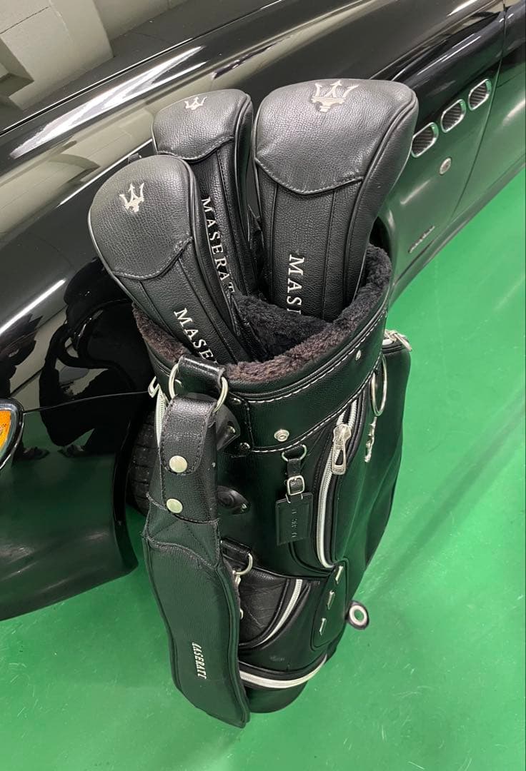 Maserati ゴルフキャディバッグ ブラック