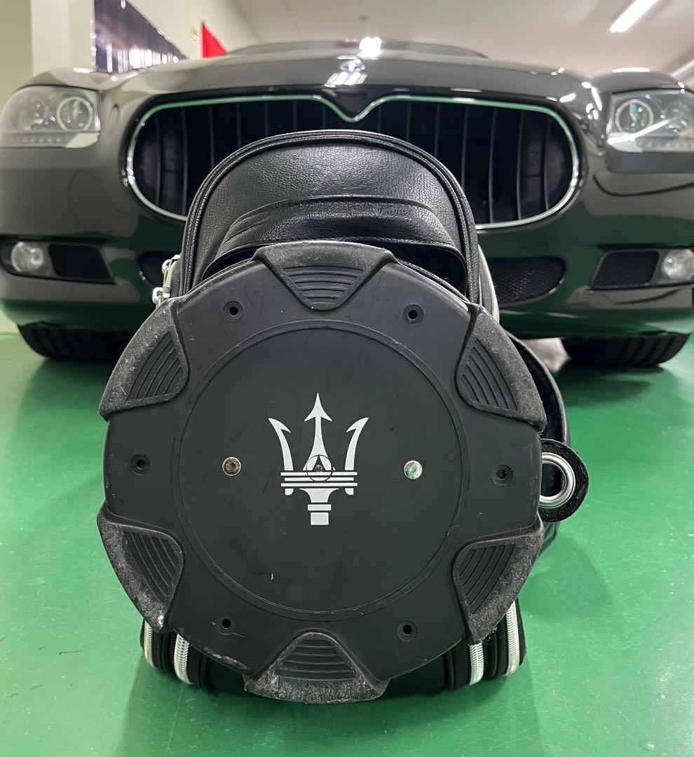 Maserati ゴルフキャディバッグ ブラック
