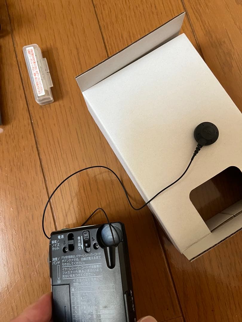 SONYポケットラジオ　ICF-R354MK FM AM シンセサイザーラジオ