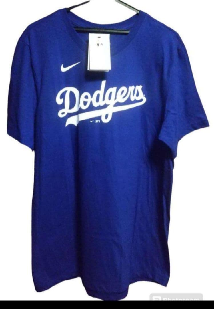 MLB ロサンゼルス ドジャース 大谷翔平 半袖Tシャツ M ブルー 新品