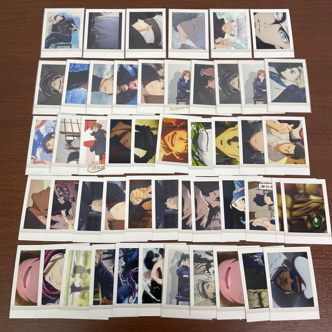 ❶呪術廻戦 呪術廻戦展 色紙 アクスタ 特典 カード ブロマイド まとめ売り
