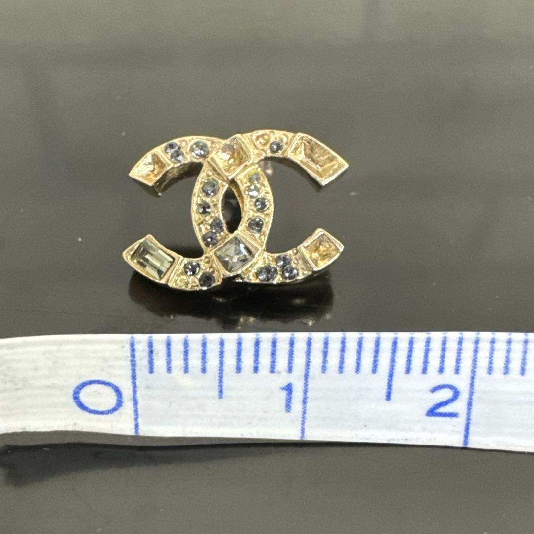 CHANEL シャネル ココマーク ラインストーン ピアス 片耳用 F19 A