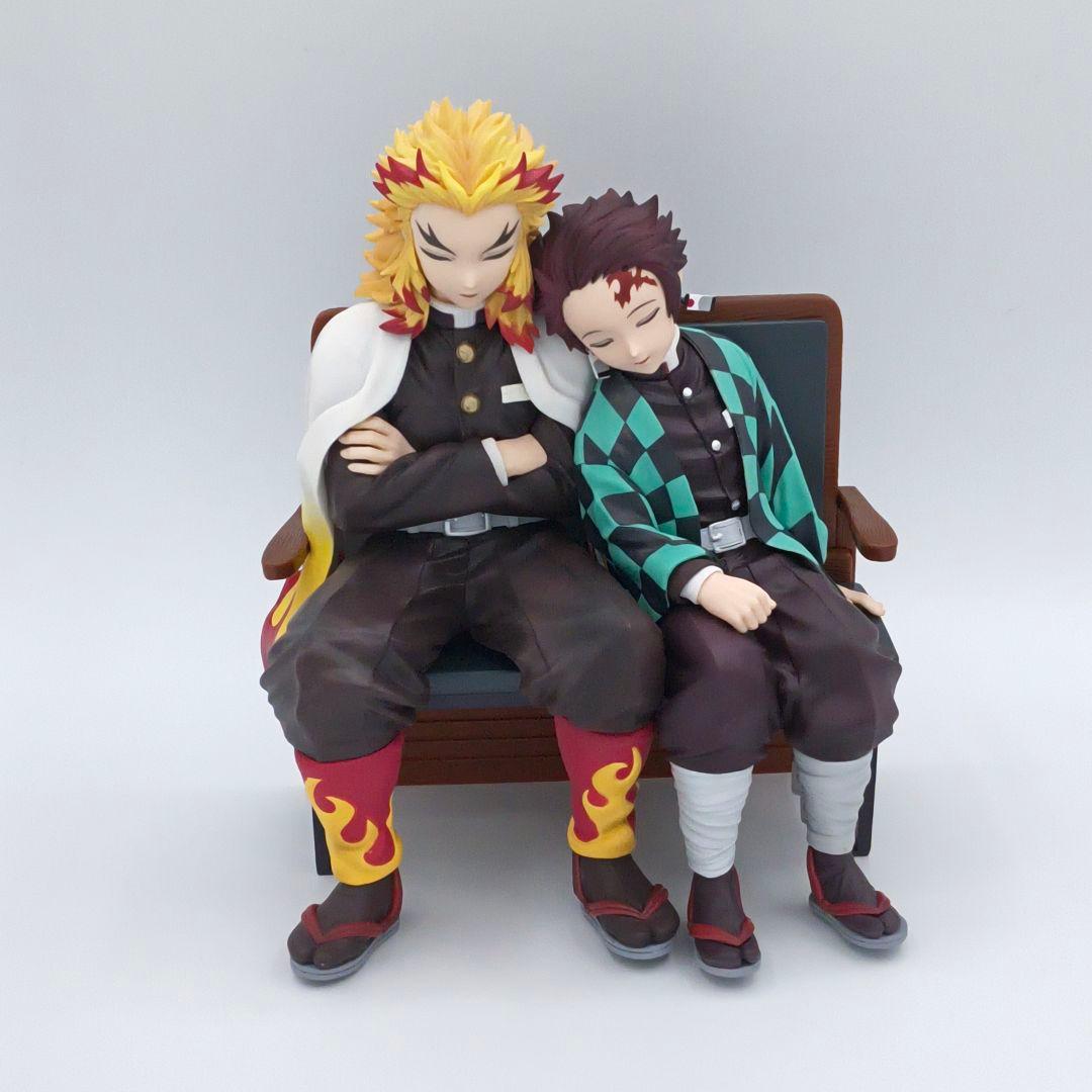 一番くじ 鬼滅の刃 ～繋いだ軌跡～ B賞 竈門炭治郎＆煉獄杏寿郎 フィギュア