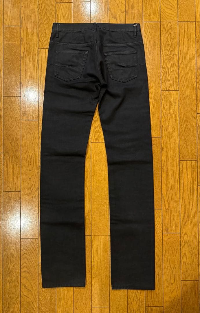 Dior homme エディ期 コーティング デニム　ブラック