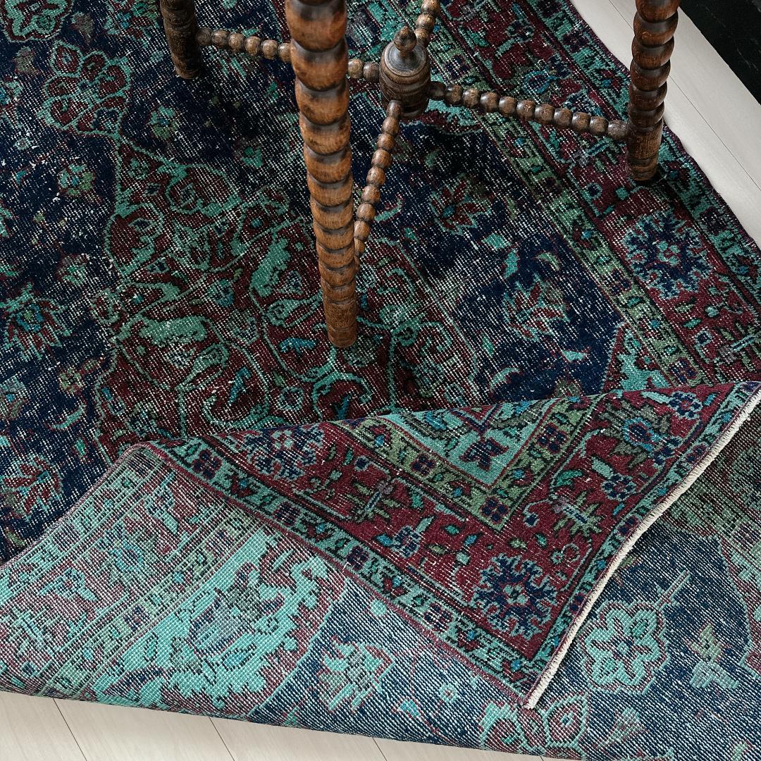 0938 トルコ ヴィンテージラグA107