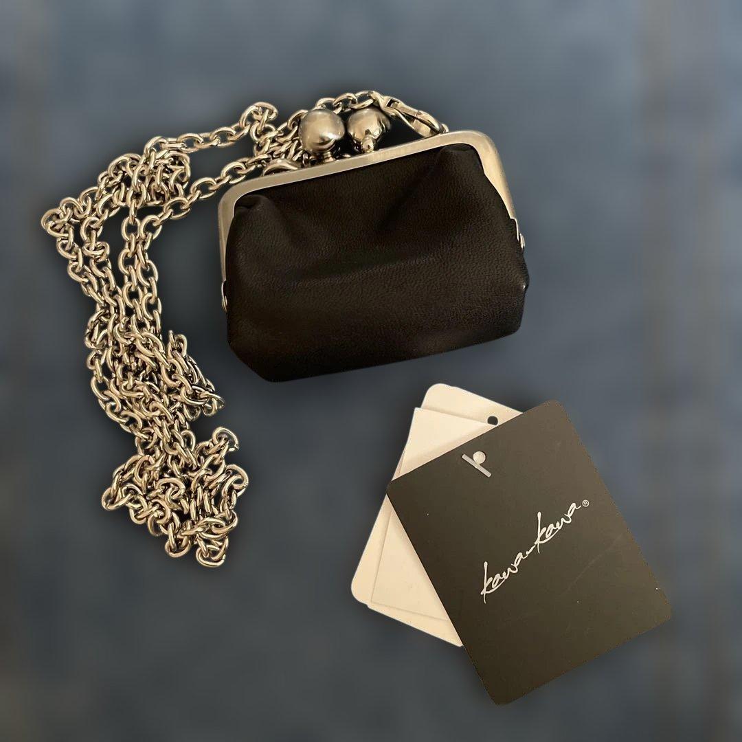 【kawa-kawa(カワカワ】NO1200 口金マイクロポシェット