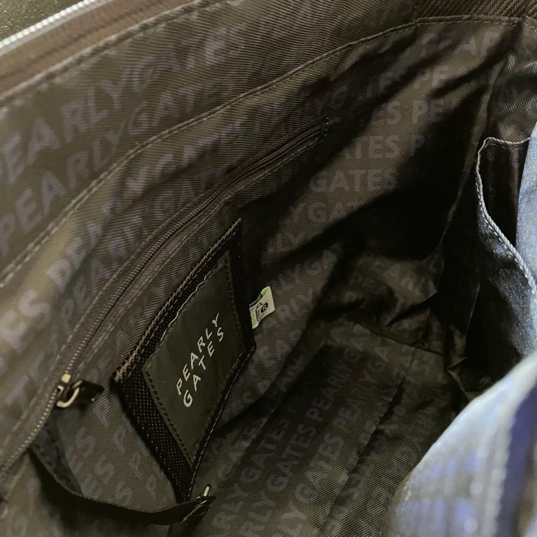 美品✨PEARLY GATES パーリーゲイツ カートバッグ ゴルフ ネイビー