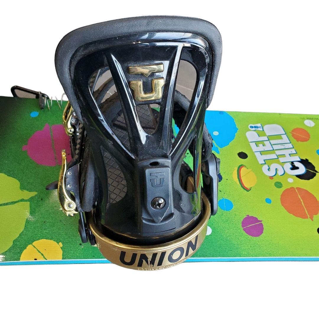 【冬物セール】スノーボードセット ステップチァイルド ビンディングユニオン