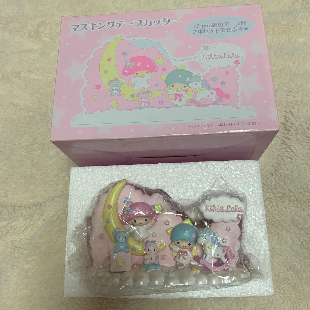 新品　キキララ リトルツインスターズ　マスキングテープカッター　マステ　サンリオ
