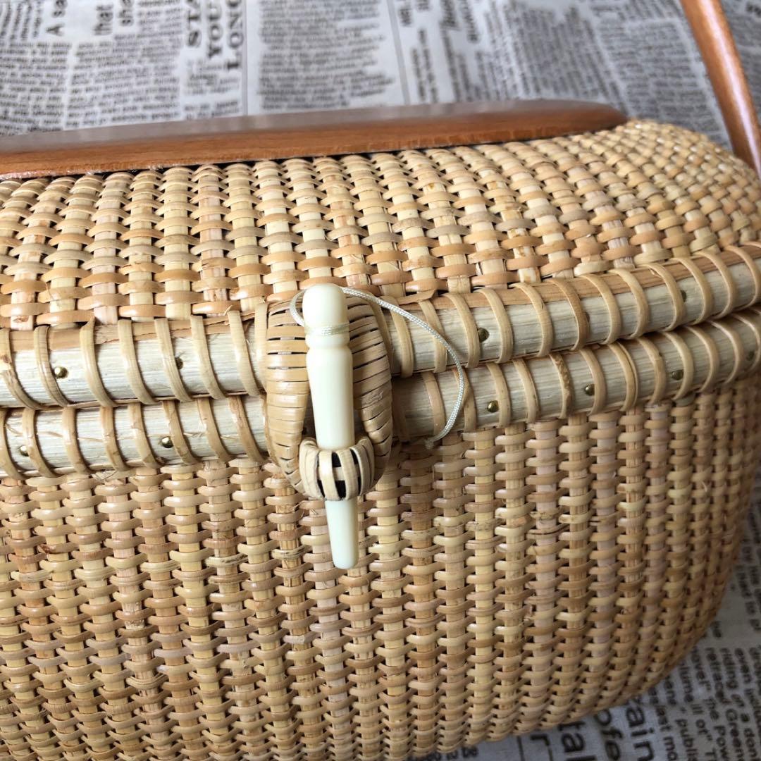 ハンドメイド ピクニックバスケット