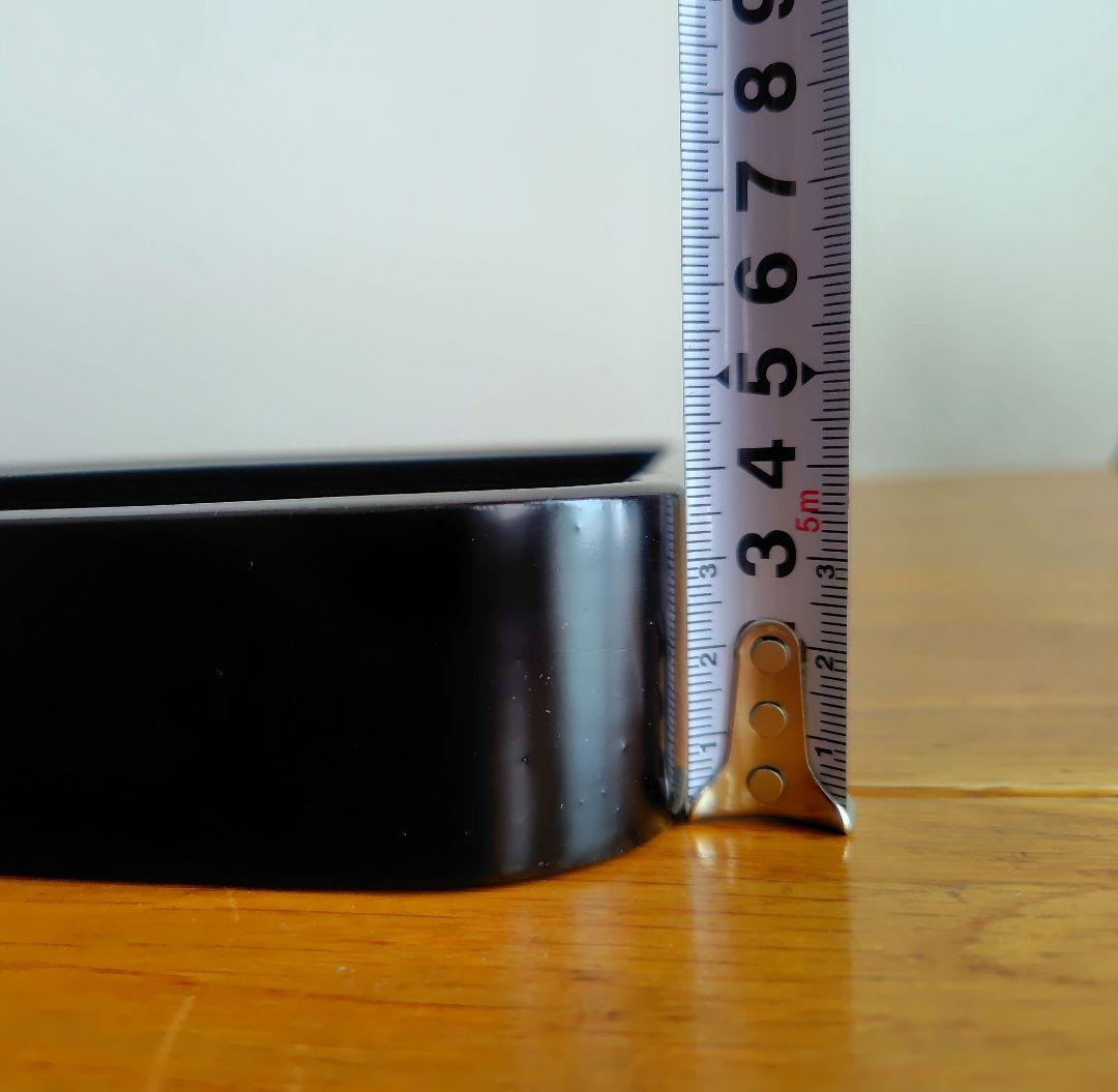 アンティーク　漆塗り膳　9枚セット　木箱付き　明治大正〜　約36.5cm　漆器