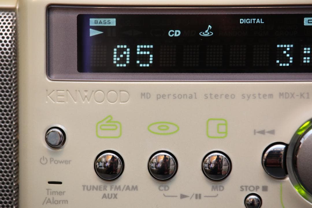 KENWOOD MDX-K1 CD/MD/TUNER コンポ ラジカセ 極美品