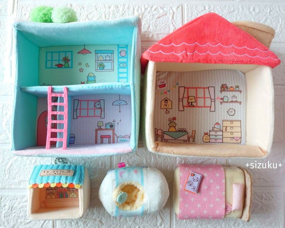 【豪華116点】すみっコぐらし ハウス 家具 てのりぬいぐるみ 色々 まとめ売り