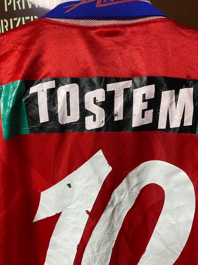 鹿島アントラーズ　レオナルドサイン入りユニフォーム