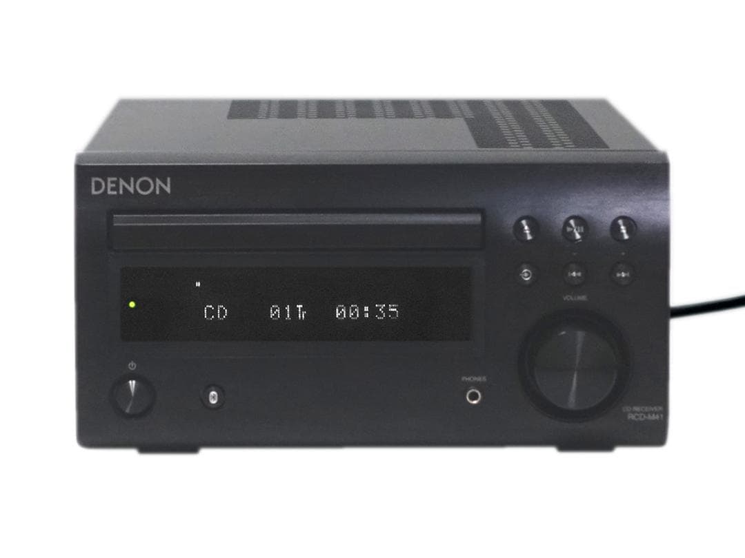 DENON デノン RCD-M41 CDレシーバー ブラック 2021年 動作品