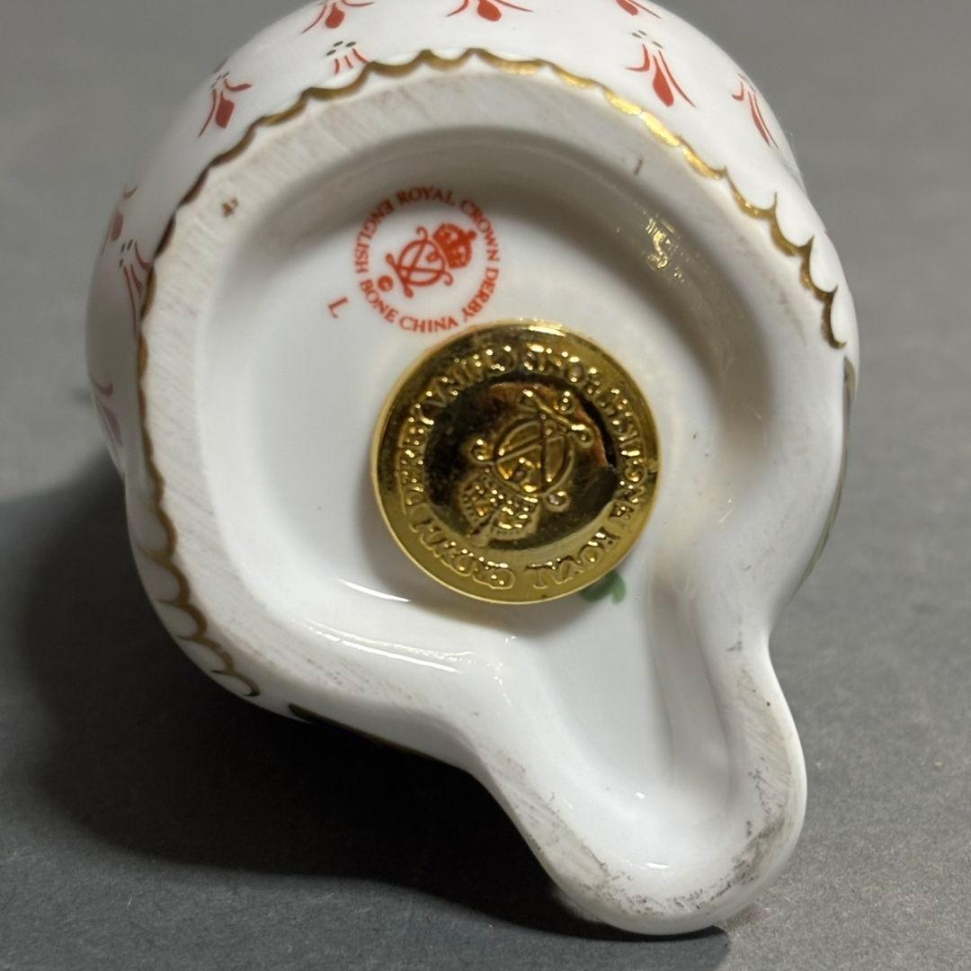  Crown Derby ロイヤルクラウンダービー　ペンギン　置物