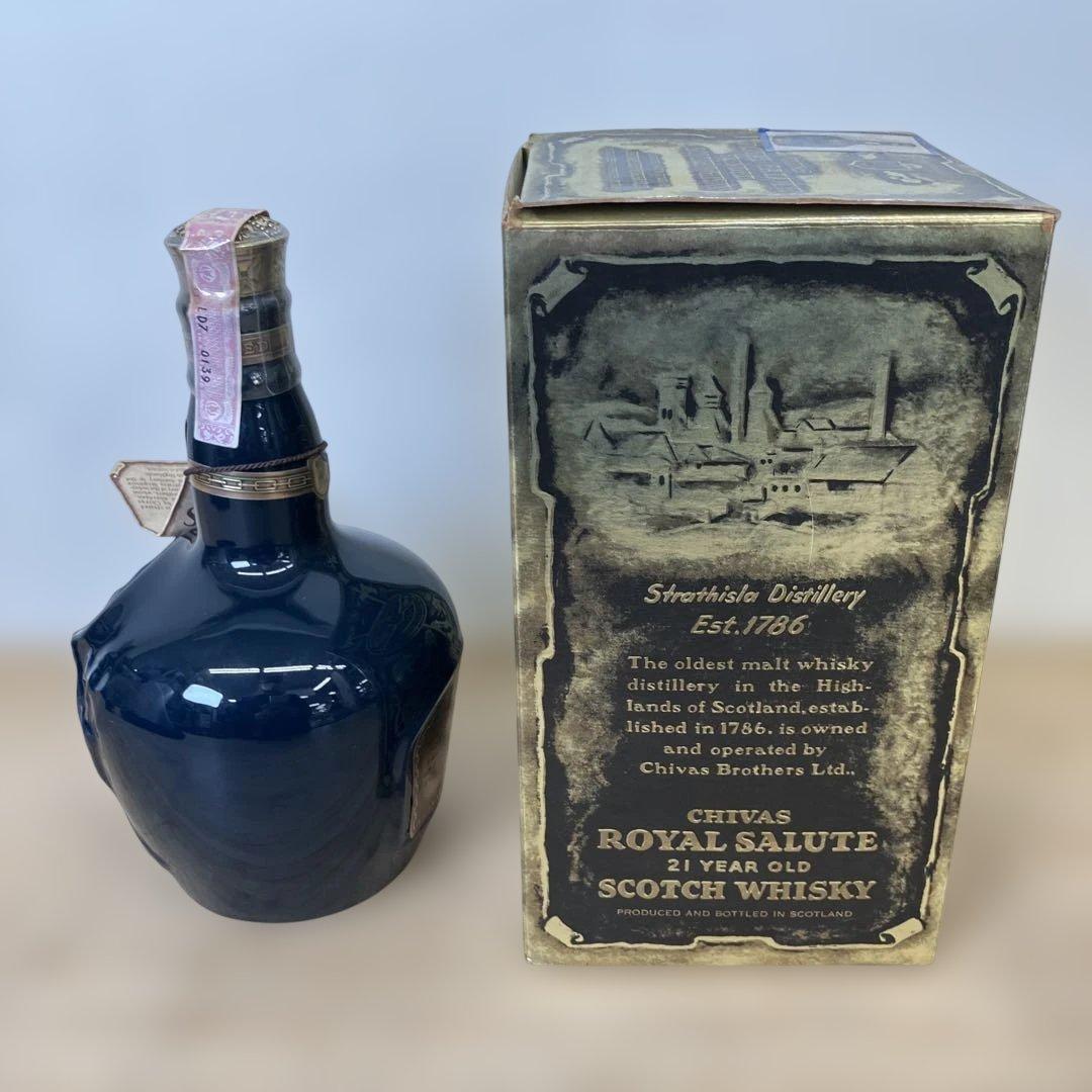 未開栓  Salute 21年 ブレンデッドスコッチウイスキー