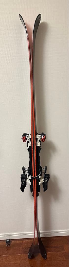 バックカントリー　スキー板　K2 120mm幅・ツアービンディング・シール付