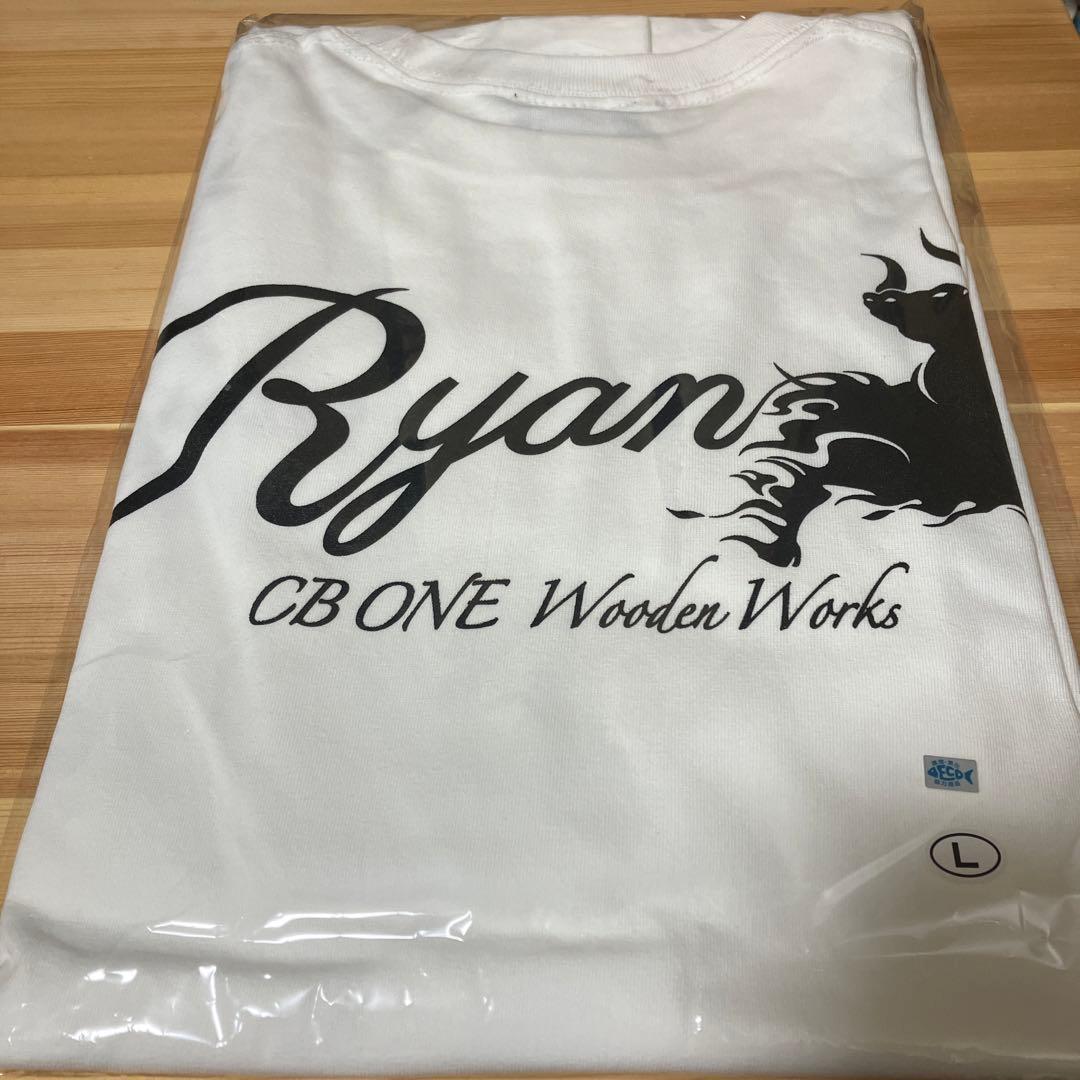 新品　cb one ライアンロングTシャツ　L 白　2026 釣りフェス