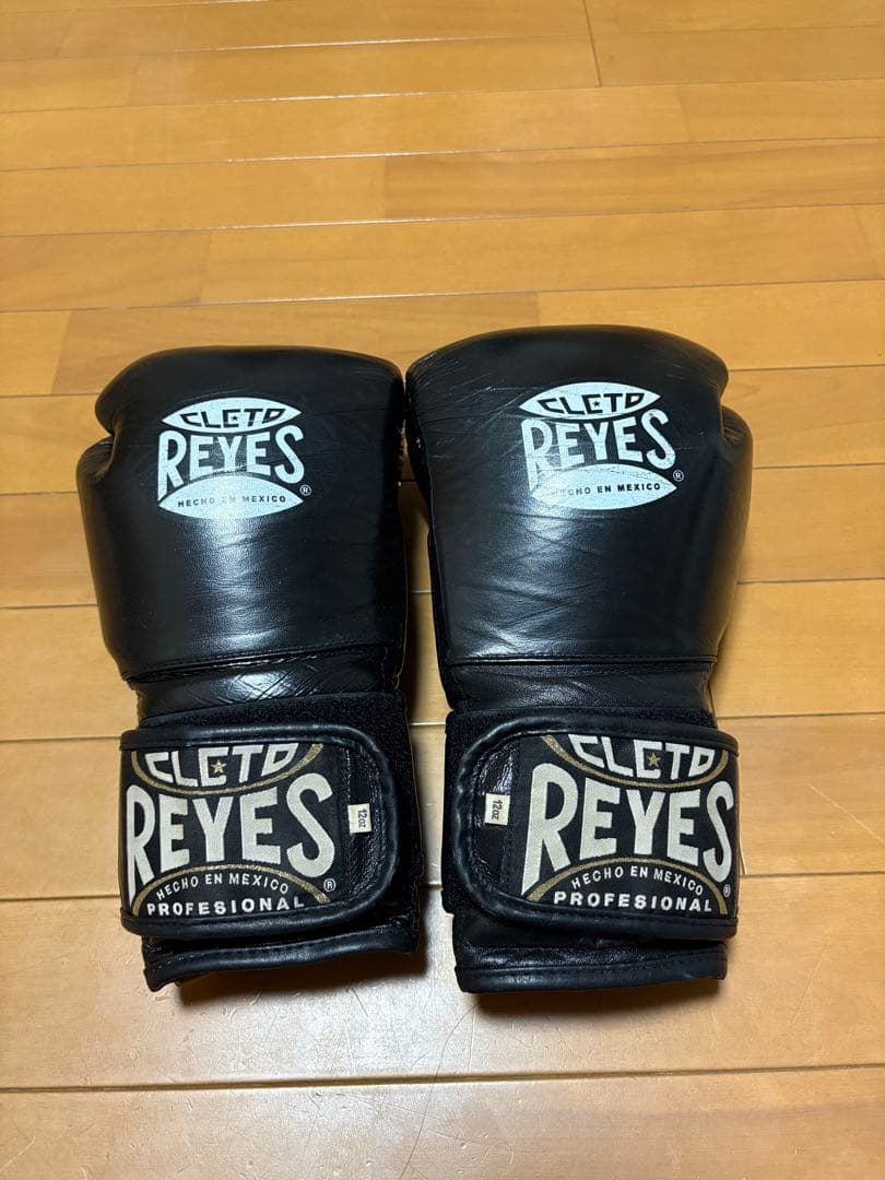 【美品】REYES ボクシンググローブ ブラック　レイジェス12oz