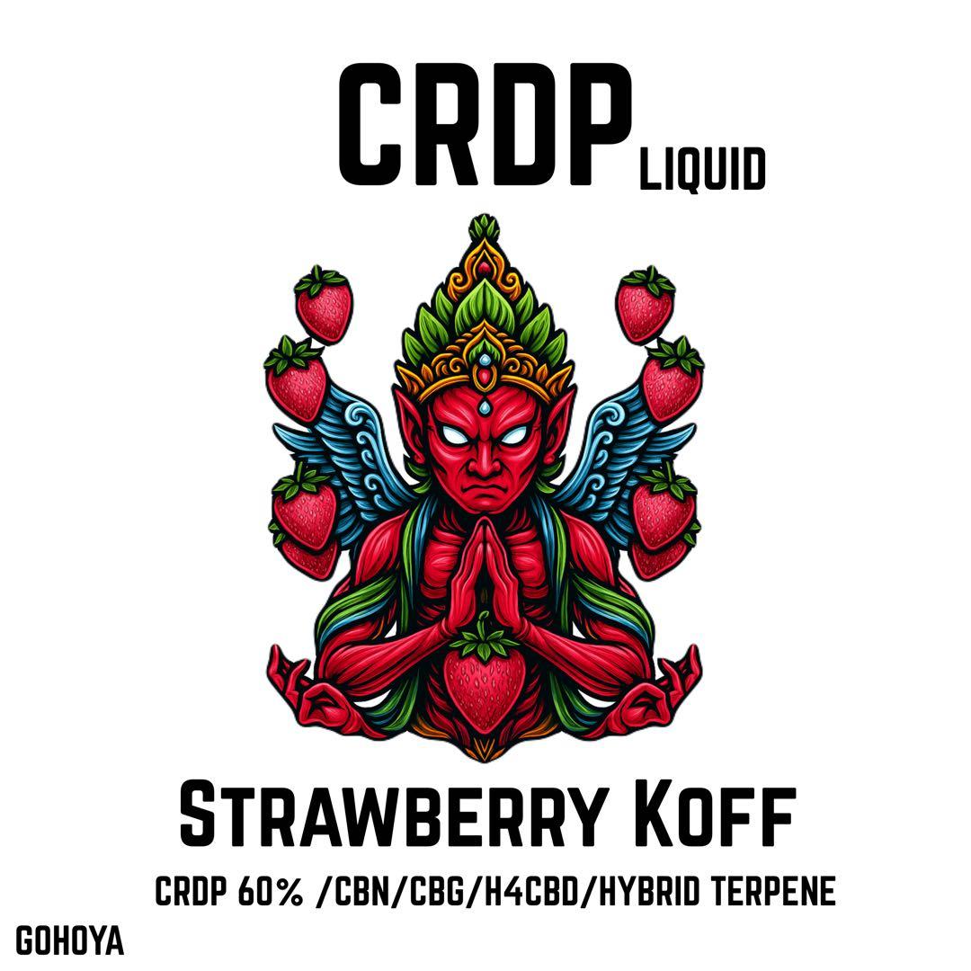 CRDP リキッド 60% 1.0ml （STRAWBERRY KOFF)