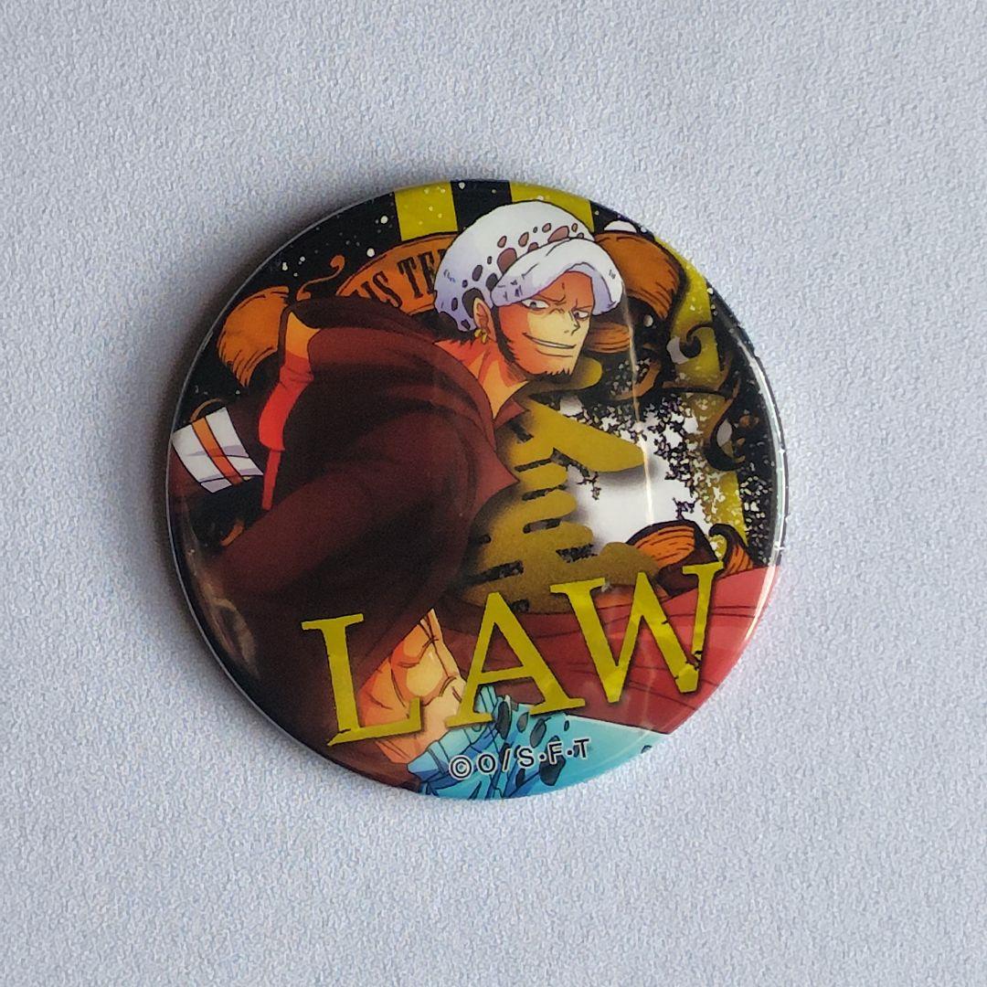 ONEPIECE トラファルガー・ロー 缶バッジ【ハウステンボス限定品】
