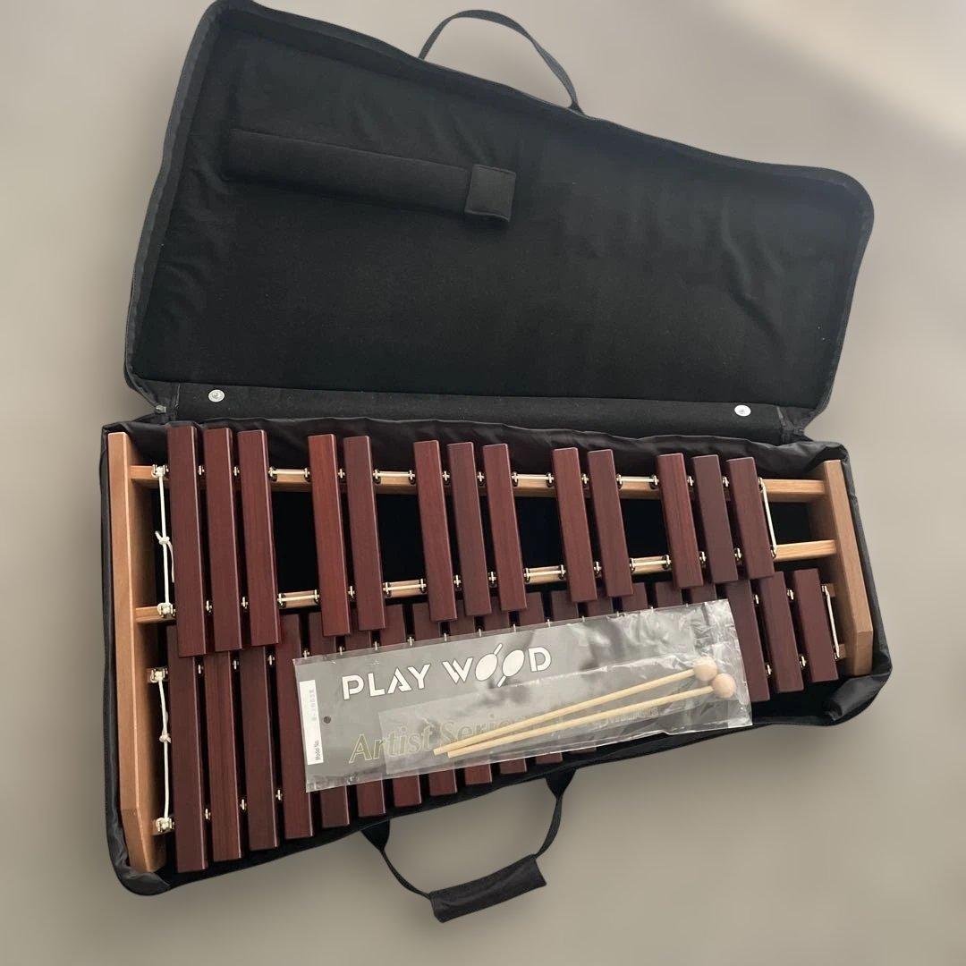 KOROGI 卓上木琴　シロフォン ECO32 専用ケース、マレット付